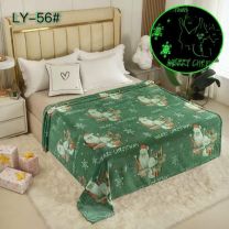 Koce świecący w ciemności-świąteczna (160x200cm/6szt)