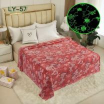 Koce świecący w ciemności-świąteczna (160x200cm/6szt)