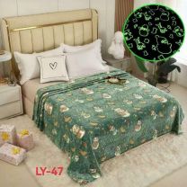 Koce świecący w ciemności-świąteczna (160x200cm/6szt)