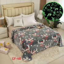 Koce świecący w ciemności-świąteczna (160x200cm/6szt)