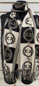 Szaliki damskie (uniwersalny/12szt)