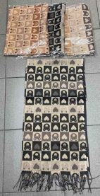 Szaliki damskie (uniwersalny/12szt)