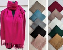 Szaliki damskie (uniwersalny/12szt)