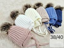 Komplet Czapki Dziecięce (38-40/12kpt)