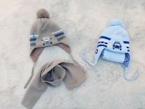 Komplet Czapki Dziecięce (uniwersalny/12kpt)