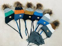 Komplet Czapki Dziecięce (uniwersalny/12kpt)