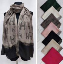 Szaliki damskie (uniwersalny/12szt)