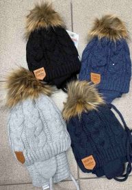 Komplet Czapki Dziecięce (uniwersalny/12kpt)