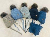 Komplet Czapki Dziecięce (uniwersalny/12kpt)