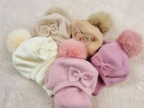 Komplet Czapki Dziecięce (uniwersalny/12kpt)