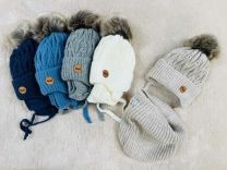 Komplet Czapki Dziecięce (42-44/12kpt)