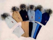 Komplet Czapki Dziecięce (uniwersalny/12kpt)