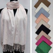 Szaliki damskie (uniwersalny/12szt)