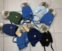 Komplet Czapki Dziecięce (uniwersalny/12kpt)