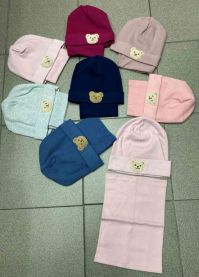 Komplet Czapki Dziecięce (uniwersalny/12kpt)