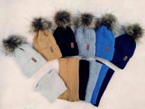 Komplet Czapki Dziecięce (uniwersalny/12kpt)