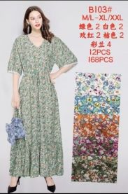 Sukienki damskie (M-2XL/12 szt)