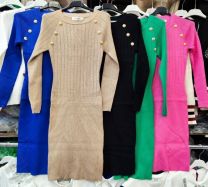 Sukienki damskie (S-L/12 szt)