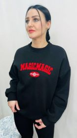 Bluzy bez kaptura damskie (S-XL/4szt)