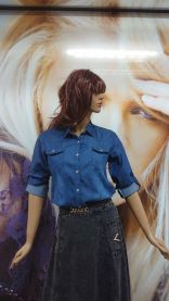 Koszula jeansowa damska (S-XL/10szt)