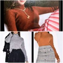 Swetry damskie (Uniwersalny/12szt)