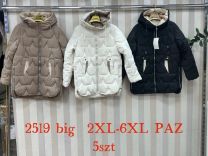 Kurtka damskie (2-6XL/5szt)