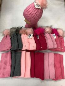 Komplet Czapki Dziecięce (uniwersalny/12kpt)