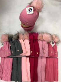 Komplet Czapki Dziecięce (uniwersalny/12kpt)