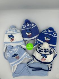 Komplet czapki damskie (uniwersalny/12kpt)