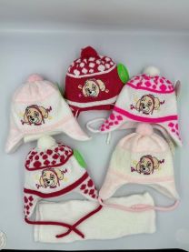 Komplet czapki damskie (uniwersalny/12kpt)