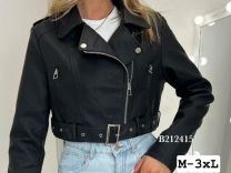 Kurtka ekoskóry damskie (M-3XL/5szt)