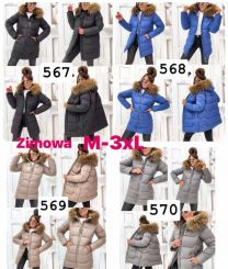 kurtka damskie (M-3XL/5szt)