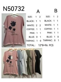 Bluzka damska (L-4XL/12szt)