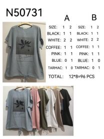 Bluzka damska (L-4XL/12szt)