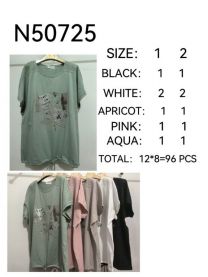 Bluzka damska (L-4XL/12szt)