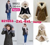 kurtka damskie (2-6XL/5szt)