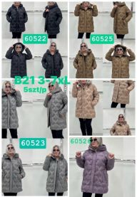 Kurtka damskie (3XL-7XL/5szt)