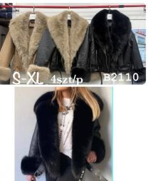 Kurtka ekoskóry damskie (S-XL/4szt)