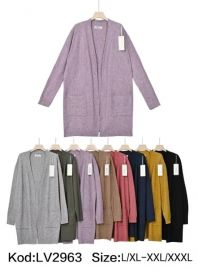 Narzutka damska (L-3XL/8szt)