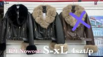 Kurtka ekoskóry damskie (S-XL/4szt)