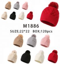 Czapki damskie (uniwersalny/12szt)