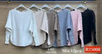 Swetry damskie (L-3XL/12szt)