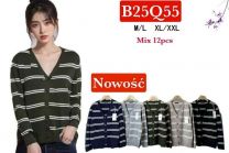 Swetry damskie (M-2XL/12szt)