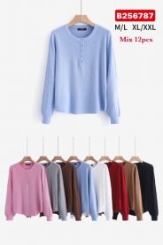 Swetry damskie (M-2XL/12szt)