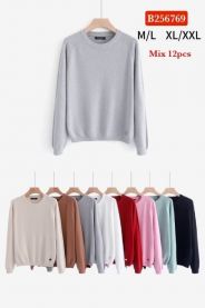 Swetry damskie (M-2XL/12szt)