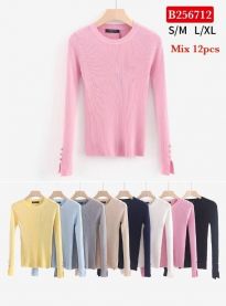 Swetry damskie (S-XL/12szt)