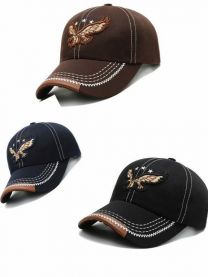 Czapki męskie z daszkiem (uniwersalny/12szt)