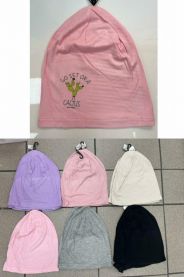 Czapki dziewczęce (uniwersalny/12szt)