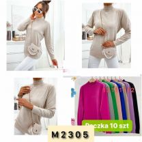 Swetry damskie (L-2XL/10szt)