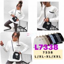 Swetry damskie (L-2XL/12szt)